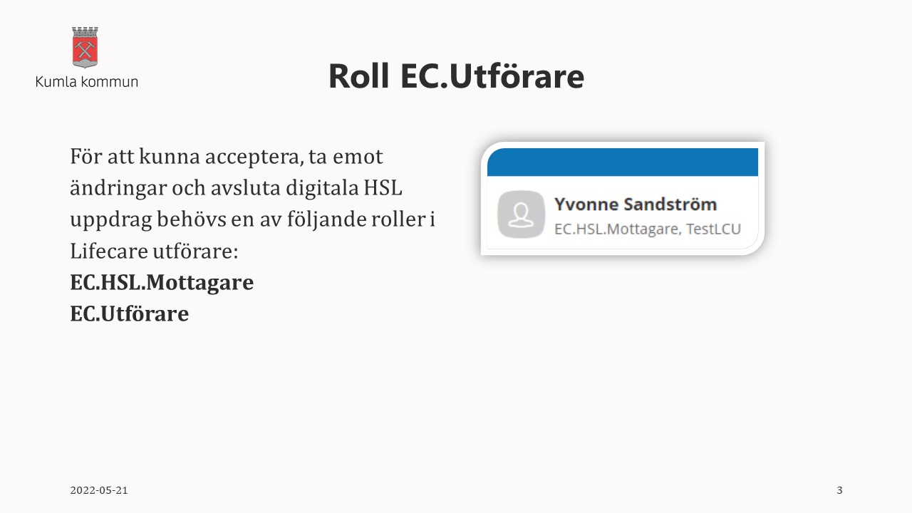 Hsl Mottagare Av Digitala Hsl Uppdrag Inom Lss Omsorgen 